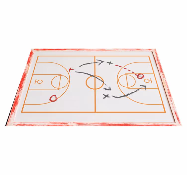 Vinyl teppe spill brettspill sportscoach - Tenstickers