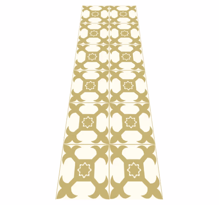 Lyst elegant flis mønster bad vinyl teppe - Tenstickers
