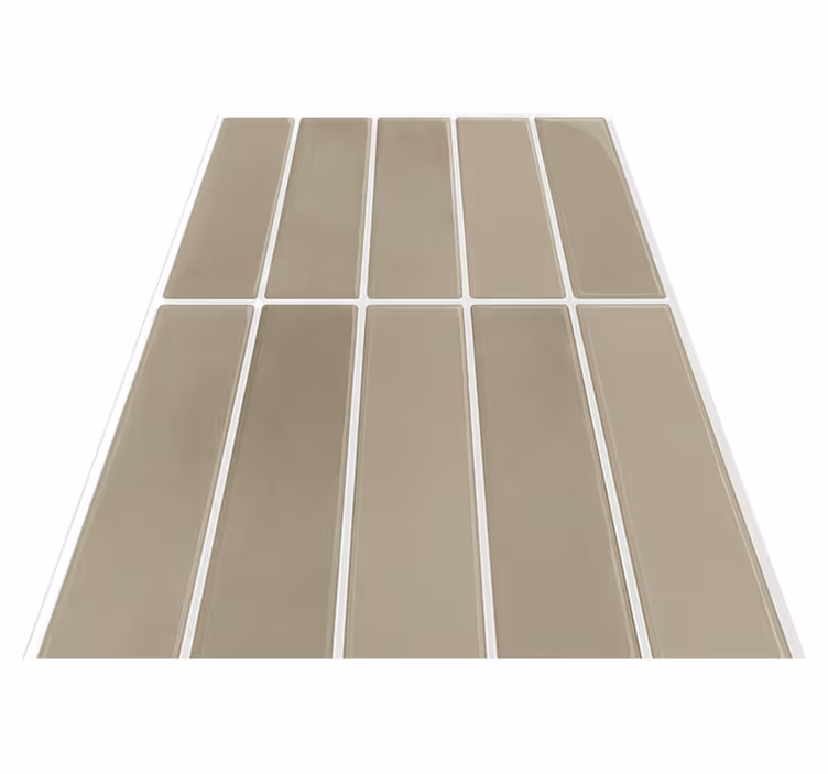 Bad vinyl teppe linear stone natur - Tenstickers