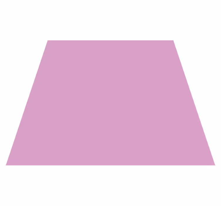Vinyl teppe soverom rosa ark til garderobe - Tenstickers