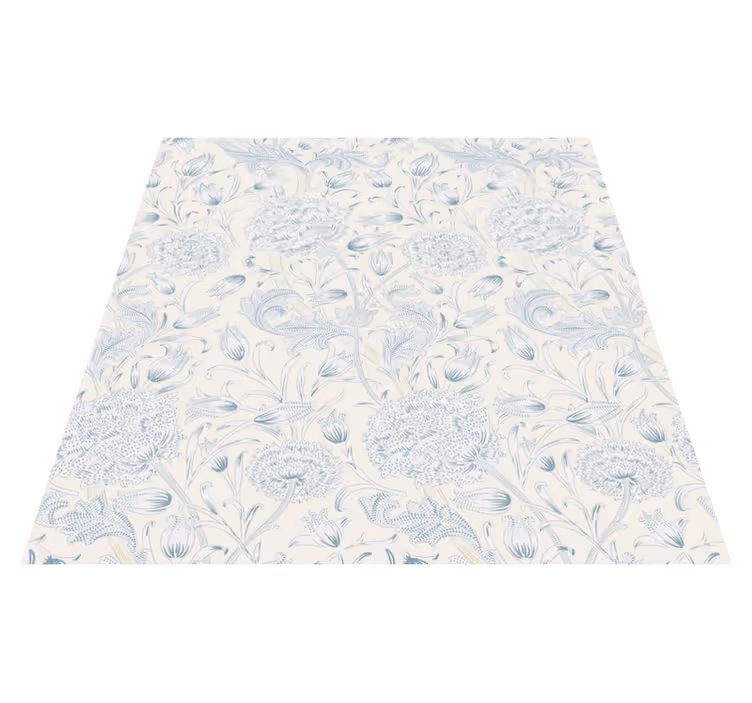 Vinyl teppe soverom blomsterdesign til garderobe - Tenstickers