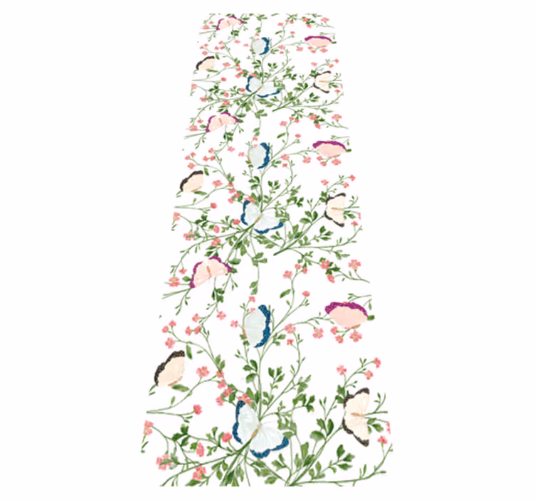 Fantasy akvarell vinyl teppe soverom - Tenstickers