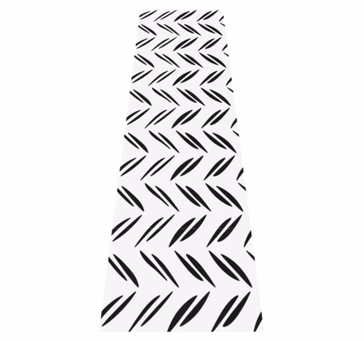 Enkel ulike striper vinyl teppe soverom - Tenstickers