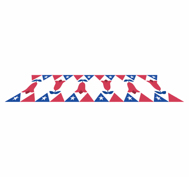 Copihue vinyl teppe soverom - Tenstickers