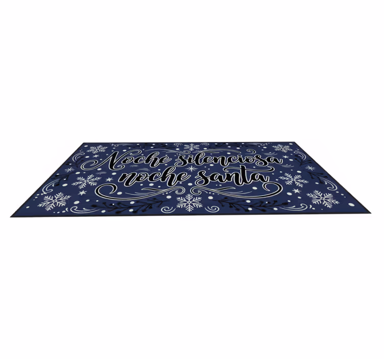 Vinyl teppe soverom stille natt hellige natt - Tenstickers