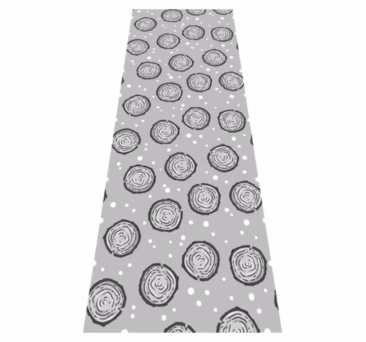 Vinyl teppe nordisk alpine stil - Tenstickers