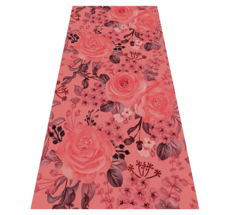 Vinyl teppe natur harmoni blomster - Tenstickers