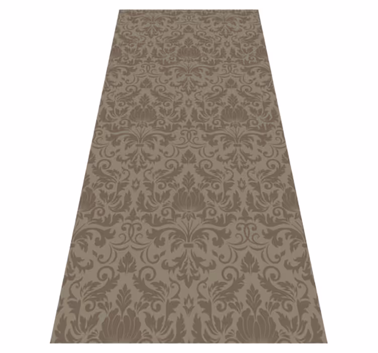 Velvet flocked vinyl teppe vintage - Tenstickers