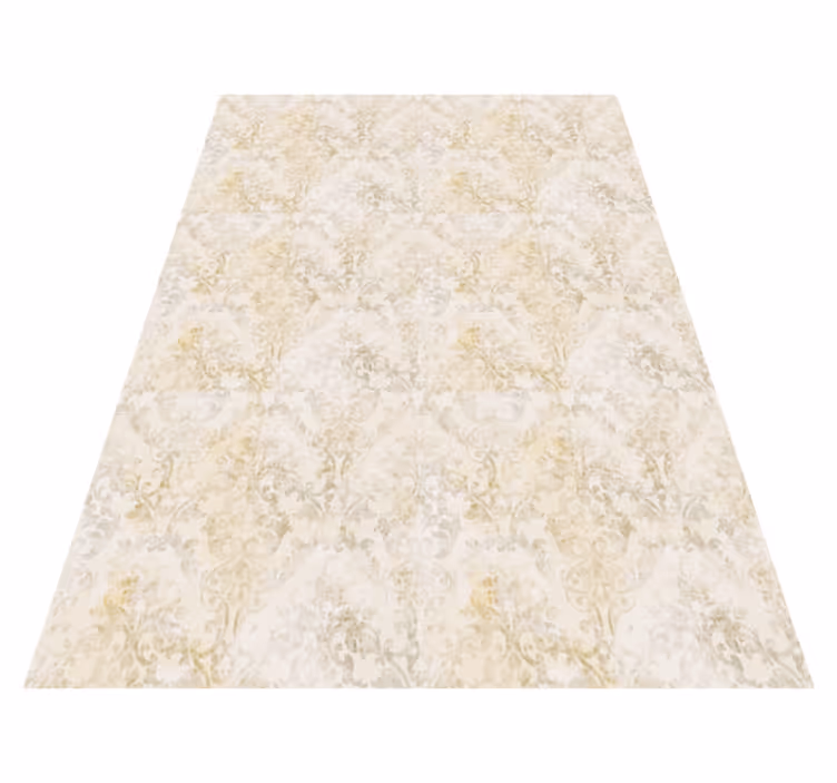 Vinyl teppe vintage damask vintage mønster - Tenstickers