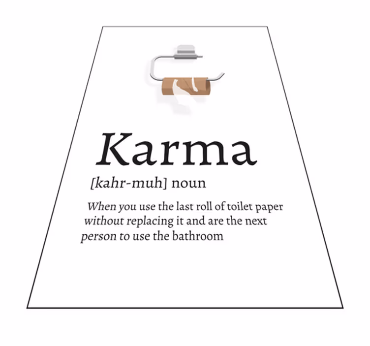 Vinyl teppe sagn og tekster karma definisjon - Tenstickers