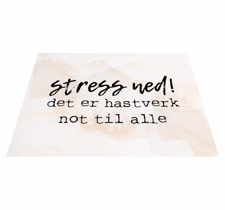 Vinyl teppe sagn og tekster stress ned der er nok for alle - Tenstickers