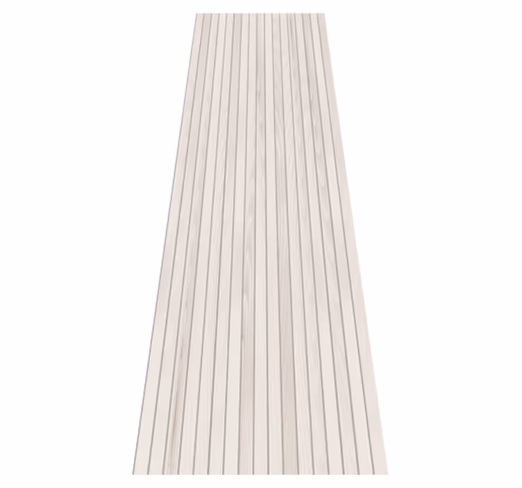 Vinyl teppe tekstur rå vertikale beige treplanker - Tenstickers
