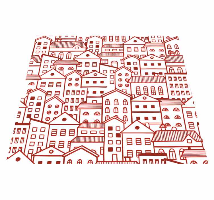 Vinyl teppe tekstur moderne by tegneserieeffekt - Tenstickers