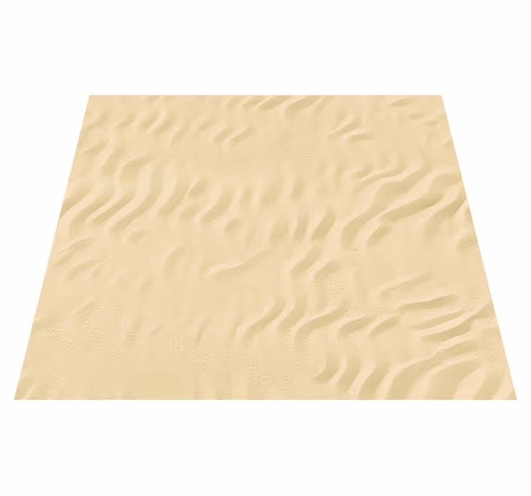 Vinyl teppe beige med beige sandstruktur - Tenstickers