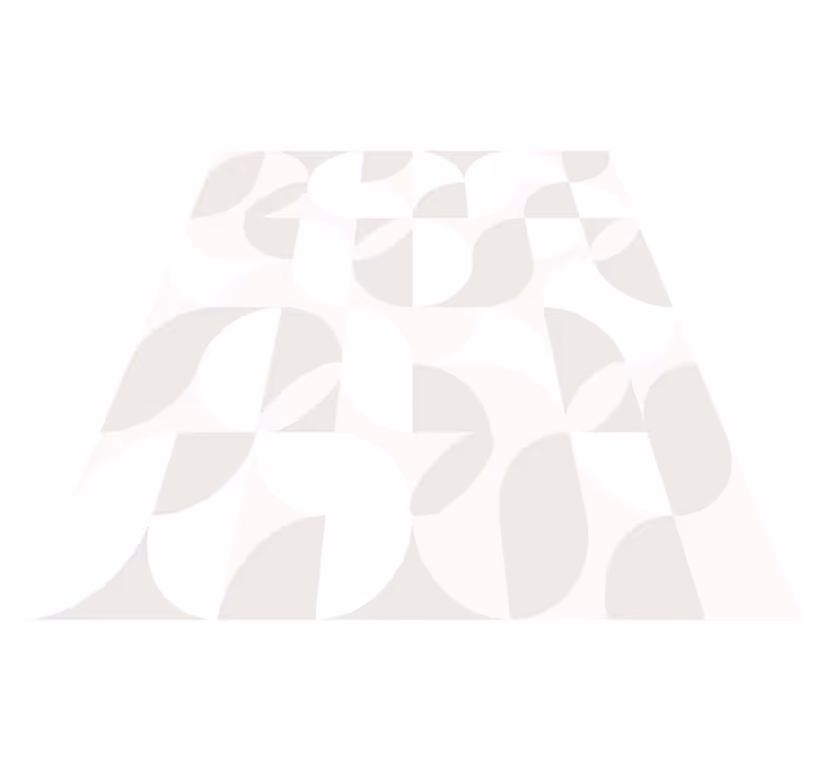 Vinyl teppe hvit retro hvite toner - Tenstickers