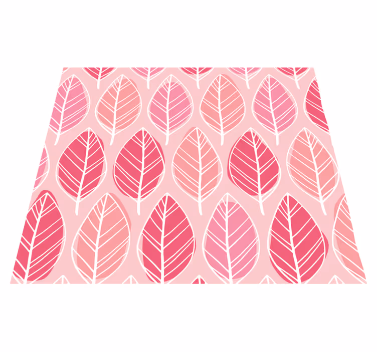 Vinyl teppe rosa birkenwald - Tenstickers