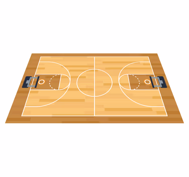 Vinylteppe for basketball tenåringer - Tenstickers