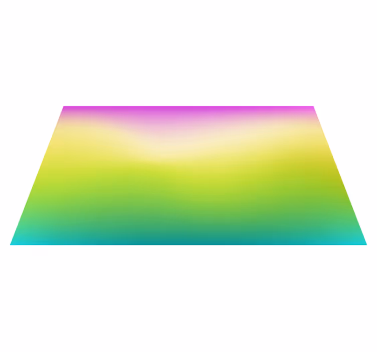 Nydelig fluoroscerende moderne vinylteppe - Tenstickers