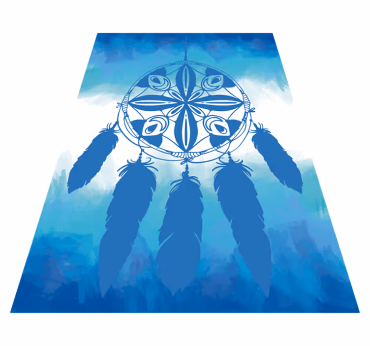 Dream catcher moderne vinylteppe - Tenstickers