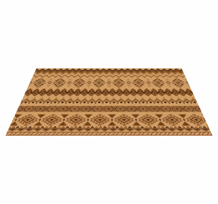 Etniske kilim design vinyltepper - Tenstickers