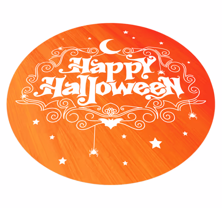 Happy hall entré vinyl teppe - Tenstickers