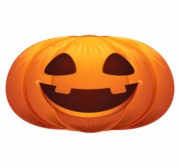 Gresskar til halloween teppe - Tenstickers
