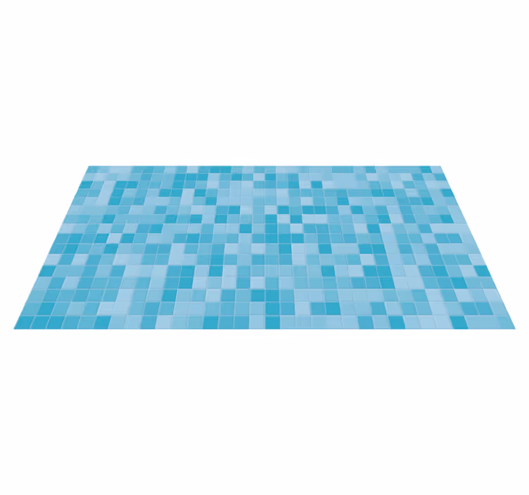 Mosaikk stil mosaikk vinyl teppe - Tenstickers