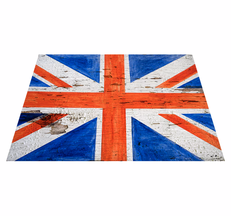 Urban stil uk flagg moderne vinylteppe - Tenstickers