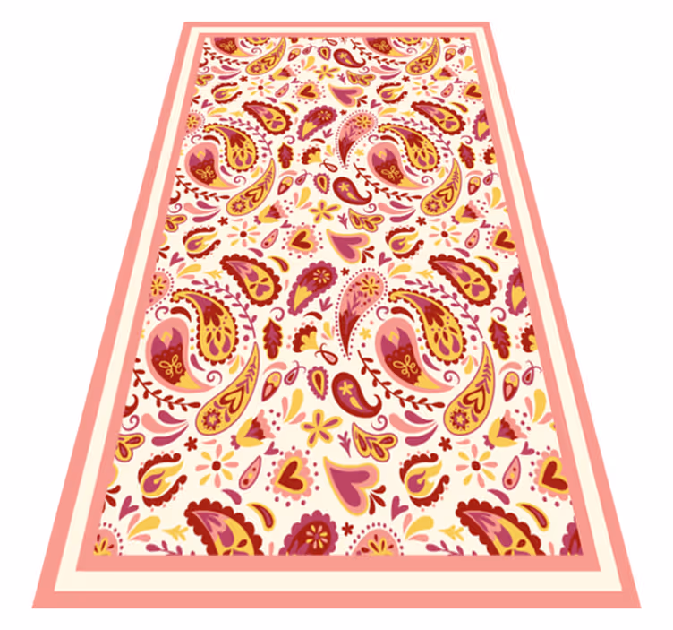 Kule blomsterformer blomsterteppe - Tenstickers