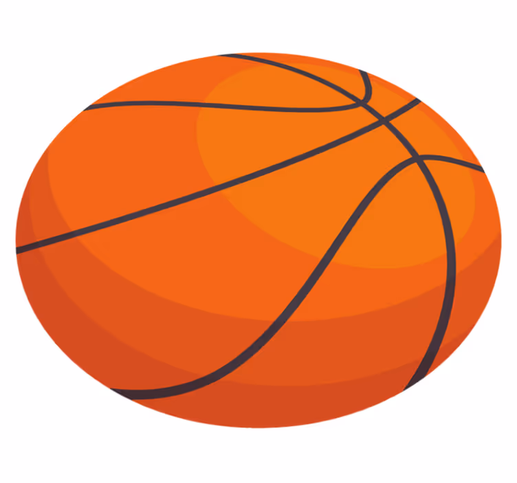 Basketball tenårings vinylteppe - Tenstickers