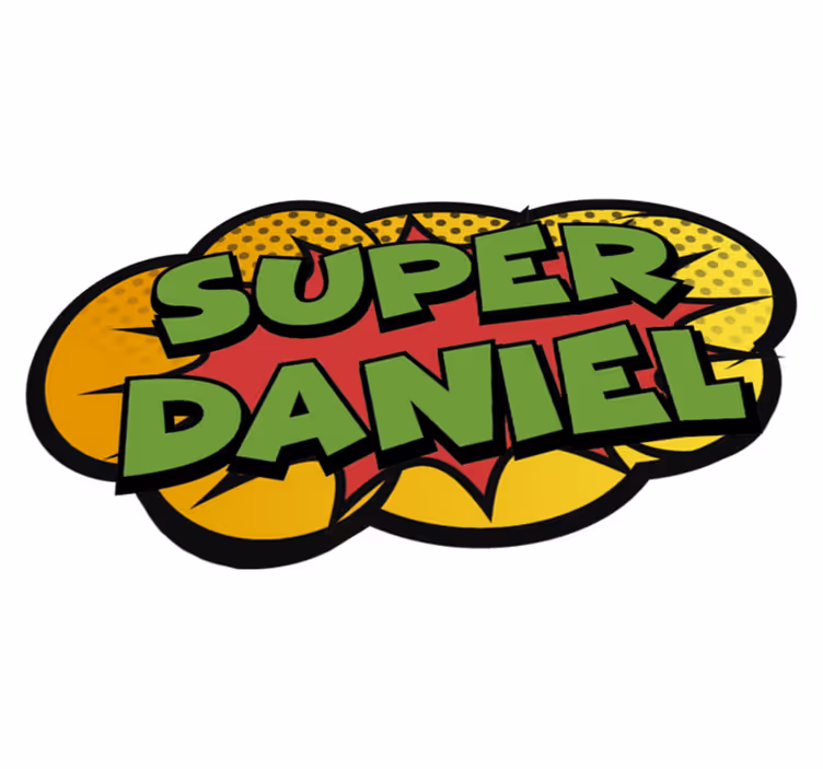 Superkraft personlig matte - Tenstickers