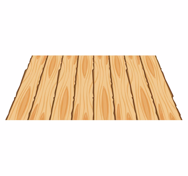 Vinylteppe trestriper tregulv - Tenstickers