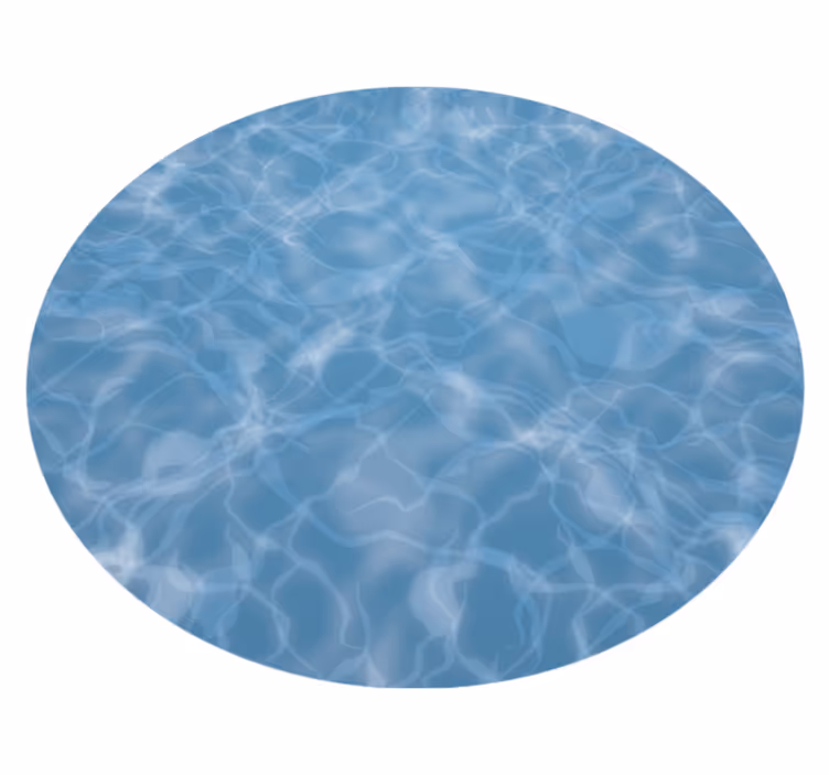 Vinylteppe svømmebasseng naturteppe - Tenstickers