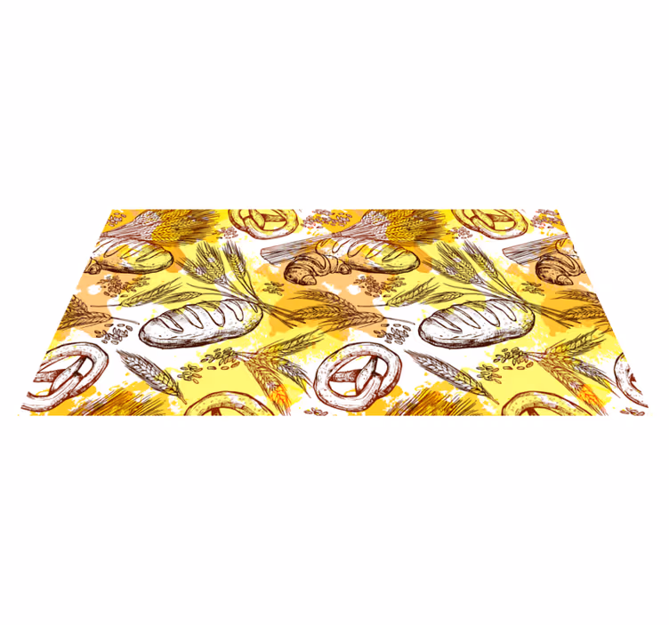 Bakeri-tema design vinyl teppe natur - Tenstickers