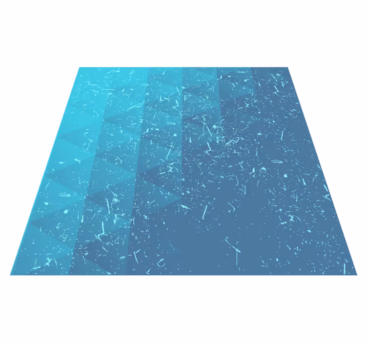 Teksturert geometrisk marmor vinylteppe - Tenstickers