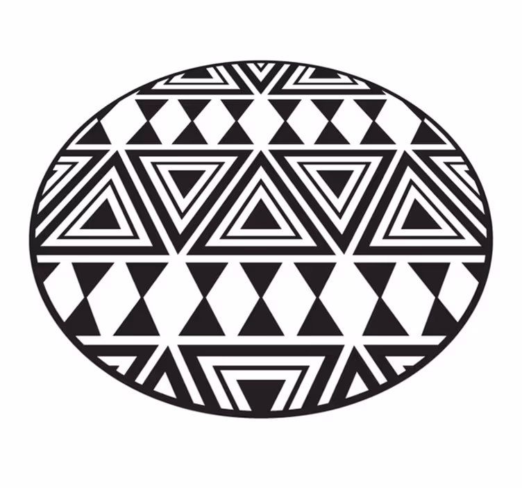 Edgy diamanter moderne vinylteppe - Tenstickers