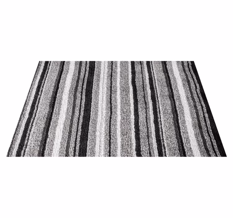 Stripet strukturert overflate Vinyl teppe striper - Tenstickers