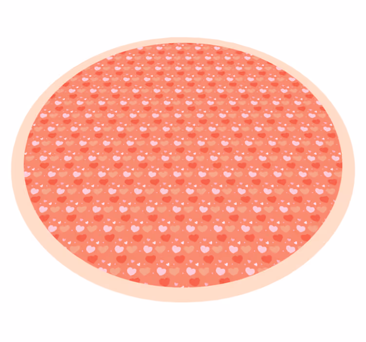 Prikkete sirkel vinyl teppe baby - Tenstickers