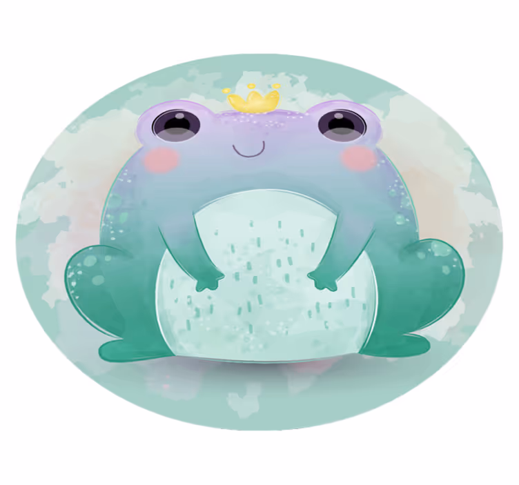 Tegneserie akvatiske venner Vinyl teppe flere barn - Tenstickers