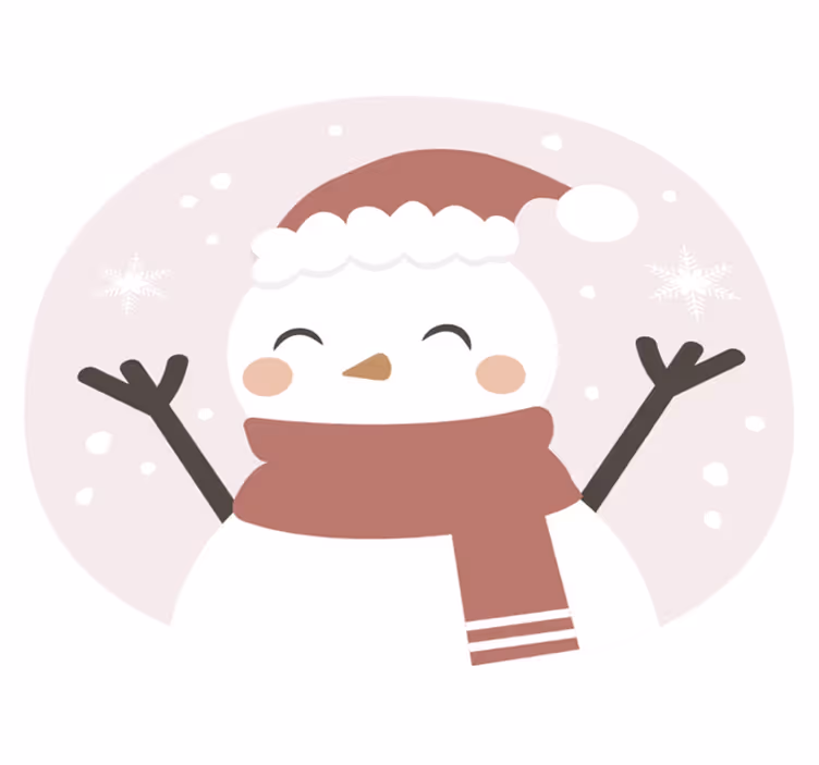 Jul komposisjon juletre matte - Tenstickers