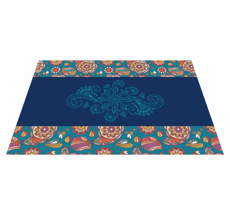 Mandala løper vinyl teppe mandala - Tenstickers