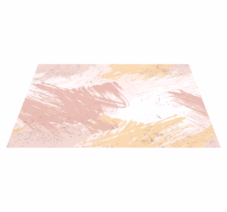 Abstrakt rosa moderne vinylteppe - Tenstickers