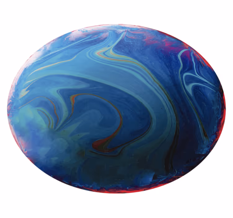 Planet tenåringsrom vinylteppe - Tenstickers