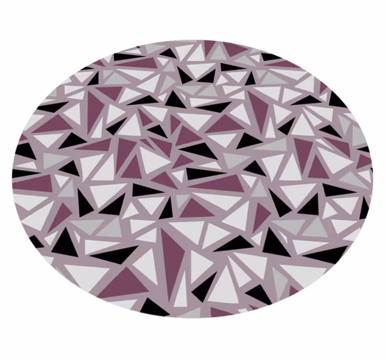 Mosaikk lilla mosaikk gulvfliser - Tenstickers