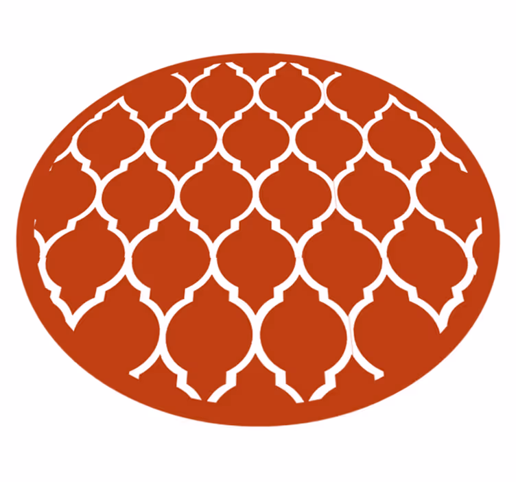 Vintage fliser design vintage teppe - Tenstickers
