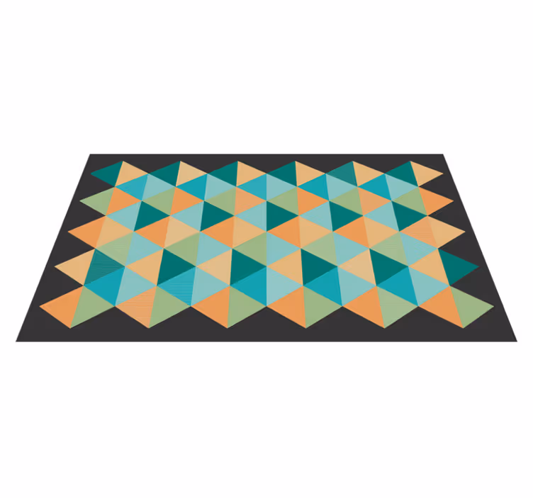 Design losange motiv moderne teppe - Tenstickers