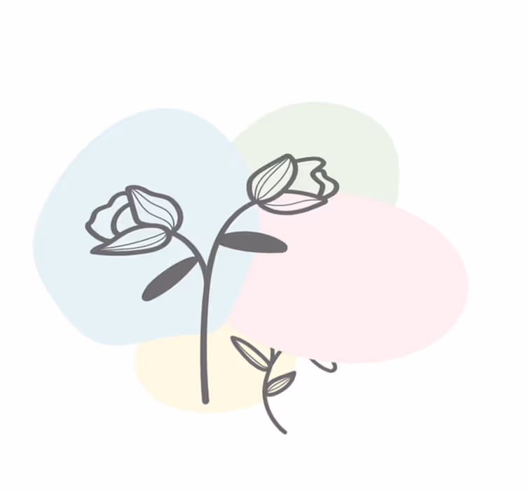 Beija flor moderne vinylteppe - Tenstickers