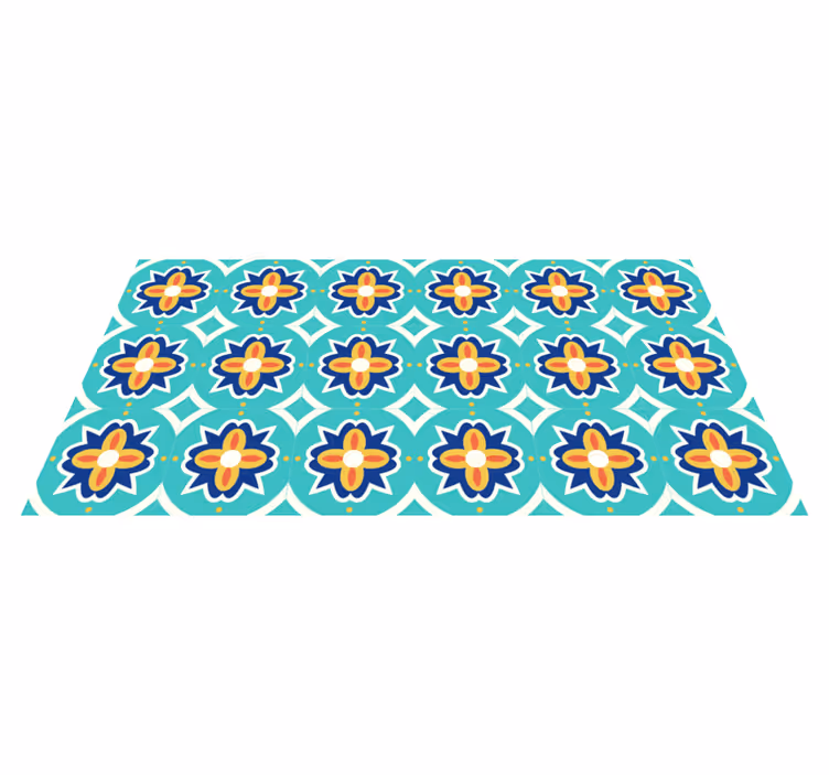 Turkisfliser med teksturert mosaikk - Tenstickers