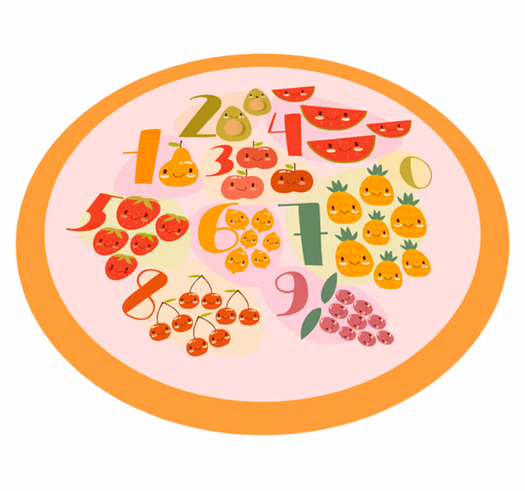 Pedagogiske veienumre vegteppe - Tenstickers