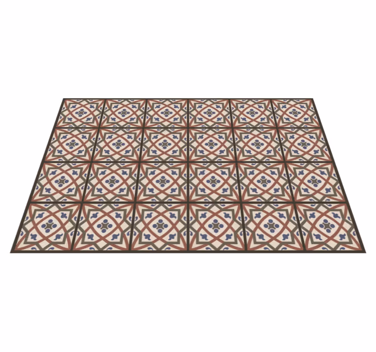 Cheyene vinyl fliser moderne teppe - Tenstickers